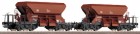 66148  Roco 2 Piece Set: Gravel cars